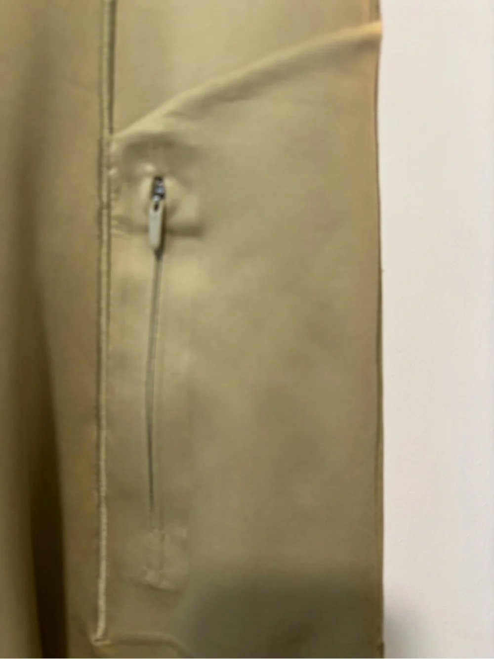 Nike Go Running Firm Support High Waisted Olive Green Leggings Pockets Size L